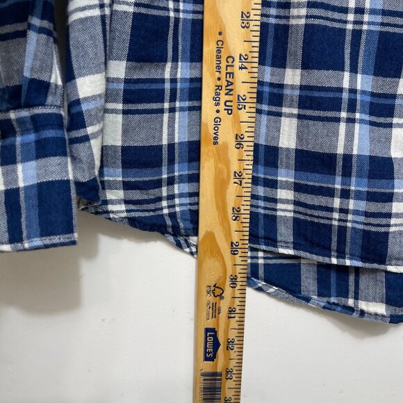 Rag & Bone Mens Fit 3 Beach checked Herringbone Plaid Button-Up Shirt XXL - Picture 13 of 15